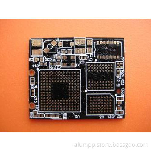 2Oz Copper clad HDI Double Sided PCB Board with Black Mask